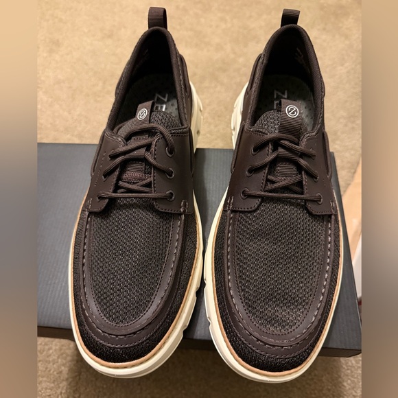 COLE HAAN Men’s brown shoes size 12. Zero ground. Never worn. In original box. - Picture 1 of 5